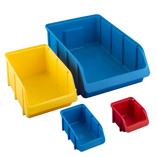 Storage bin PP, Size 2, blue
